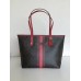 COACH 38405 VARSITY STRIPE CITY ZIP TOTE IN SIGNATURE